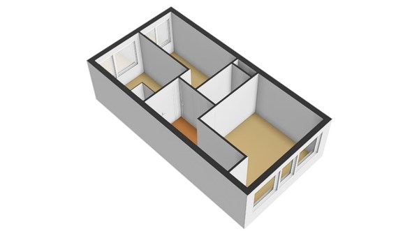 Floorplan - S.M. Hugo van Gijnweg 277, 3317 JK Dordrecht